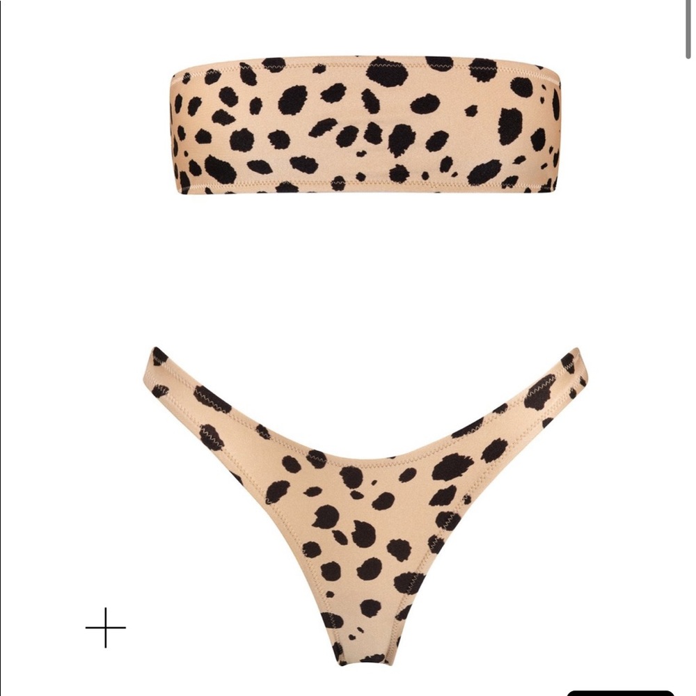 Triangl cheetah bikini SET